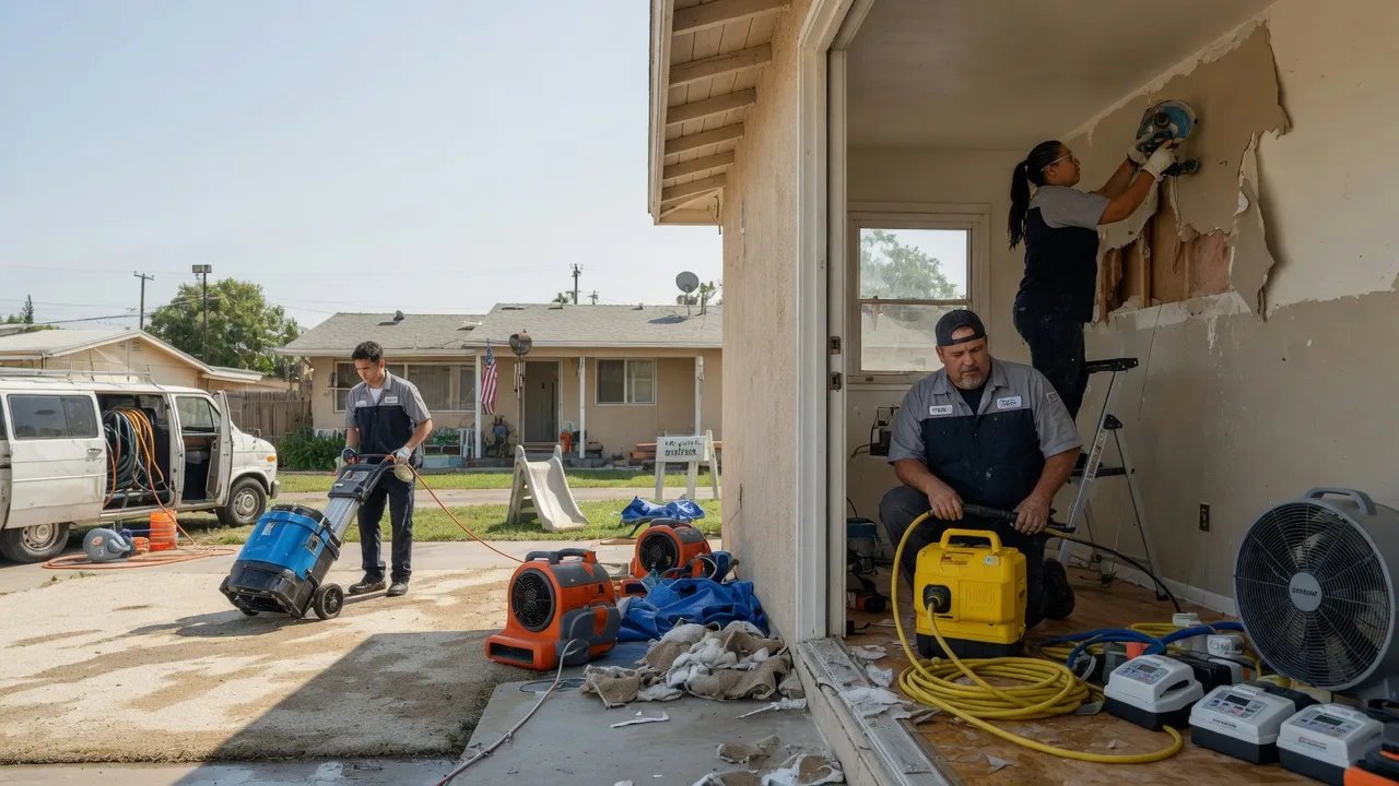 Water Damage Restoration in Farmersville Station, NY near me